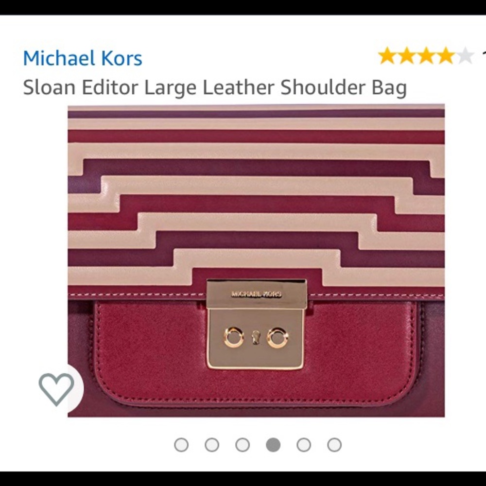 Michael Kors leather handbag